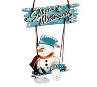 'Petra' s Manualidades (News a de ba32se 86sw Juego de Manualidades, de Peluche (Muñeco de Nieve en Columpio Schöne Tiempo de Invierno