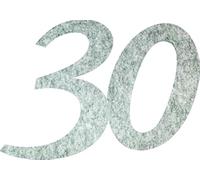 Petra 's Manualidades (News a de gef3330 - 87 Streudeko, fliz, de Color Gris Jaspeado, 18 x 12 x 3 cm