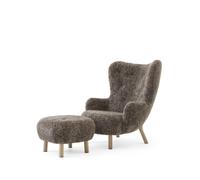 Petra VB3 Sillón Piel de Oveja Sahara/Roble Aceitado In TD1 Soplo