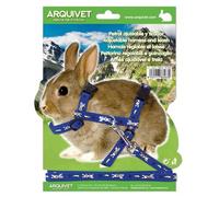 Petral ajustable estampado conejo color Azul