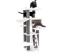 Petrebels Maine Coon - Rascador para gatos grandes, 170 cm, color blanco