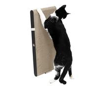 Petrebels Rascador Milo 63, rascador para gatos, de cartón muy estable, 62,5 x 4,7 x 27,7 cm, color negro