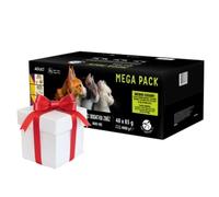 PetRepublic comida húmeda para gatos trozos en salsa delicada MIX sabores carne 48x85g + ¡Sorpresa gratis para el gato!