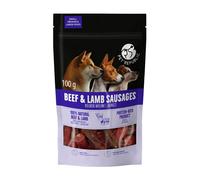 PetRepublic salchicha de ternera y cordero para perros 100g