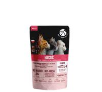 PetRepublic Trozos Finamente Picados en Salsa Delicada Salmón 12x100g