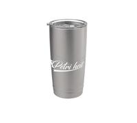 Petri Heil Pesca Carpa Vaso térmico de acero inoxidable de doble pared