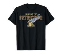 Petrichor Entusiasta Rana meditando Tiempo terroso Camiseta