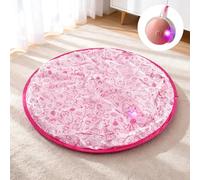 Petrizz Pelota de juguete interactiva recargable mejorada para gatos con cubierta de caza, balanceo automático inteligente, evita obstáculos, ejercicio en interiores para que los gatos liberen energía