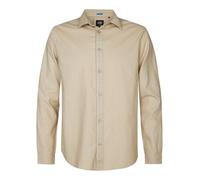 Petrol Industries M-1050-sil437-7130-l Manga Larga para Hombre, marrón Claro, Large Camiseta LS