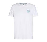 Petrol Industries M-1050-tsr125 Camiseta para Hombre Classic Print, Blanco Brillante, Large tee SS SP