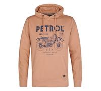 Petrol Industries Men Sweater Hooded Print Sudadera, Melocotón Dusty, S Unisex Adulto