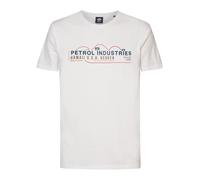 PETROL INDUSTRIES Men T-Shirt SS Classic Print Camiseta, Bright White, M para Hombre