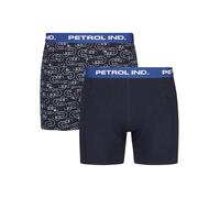 Petrol Industries, Men Underwear Boxer 2 Unidades, M-1050-BXR203, Azul Marino, S