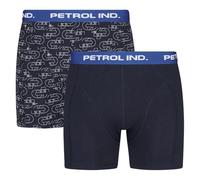 Petrol Industries, Men Underwear Boxer 2 Unidades, M-1050-BXR203, Azul Marino, XXL