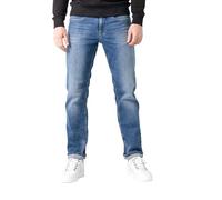 Petrol Industries - Vaqueros de Corte Regular Riley - Pantalones para Hombre, Uso Medio., 33W x 36L