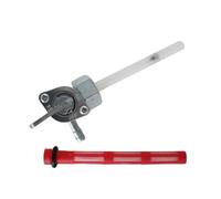 Petrol Tank Valve, Gas Petcock Button, 9cm Valve with Leakproof Seal, Automotive Replacement Metal, Engine Component with Parking Style, Controller for Vehicle and Machine