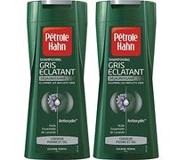 Petróleo Hahn - Champú Gris Eclatant - Champú Déjaunisseur - uso fréquent - 250 ml - juego de 2