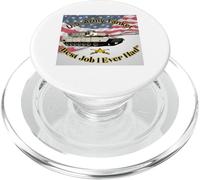 Petrolero del Ejército de los Estados Unidos El Mejor Trabajo Que he Tenido M1A1 Abrams PopSockets PopGrip para MagSafe