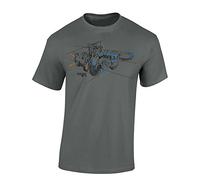 Petrolhead: Boceto del turbocompresor - Camiseta Motor - Regalo Hombre - T-Shirt Racing - Camisetas Coches - Tuning - Moto - Coche - Car - Cafe Racer - Biker - Rally - JDM - Unisex (L)