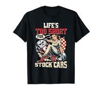 Petrolhead Car Tuning Life's Too Short For Stock Cars Camiseta