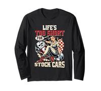 Petrolhead Car Tuning Life's Too Short For Stock Cars Manga Larga