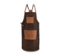 Petromax Buff Leather Apron with neck strap
