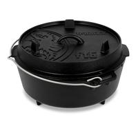 Petromax Dutch Oven FT6, negro 5.5L Black