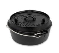 Petromax Olla holandesa ft0.5 para todo tipo de fuegos y parrillas, horno, hornillo de gas y fuego abierto, listo para usar sin quemar, 0,56 litros