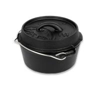 Petromax Feuertopf Dutch Oven De Hierro Fundido 14,7 L Sin Patas Negro