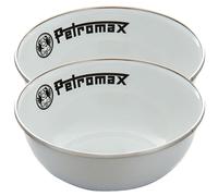 Petromax Esmaltado Conchas 2 Unidad Vajilla Outdoor-Schüssel 0,5 Litros Blanco
