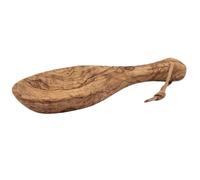 Petromax Flat Bowl 23 cm Olive Wood, cuchara, madera de olivo 23 cm Olive Wood
