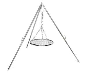 Petromax Hängerost para Trípode Con Cadena + Gancho Rost Parrilla Hogueras Acero