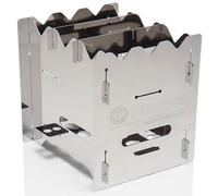 Petromax Hobo-Kocher Plegable Estufa de Leña Acero Camping Exterior Incl. Bolso