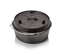 Petromax Olla holandesa ft0.5 para todo tipo de fuegos y parrillas, horno, hornillo de gas y fuego abierto, listo para usar sin quemar, 0,56 litros