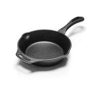 Petromax Sartén de Fuego - 20 cm con Mango, Hierro Fundido, Negro