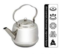 Petromax Teakettle TK1 1.5L, hervidor, plata 1.5L Silver