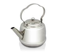 Petromax Tetera Portátil con Quemador Teekessel Tazas de Té de Acero Inoxidable