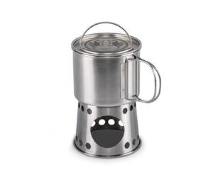 Petromax Vaso de cocina 2 en 1 con asas plegables