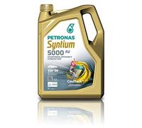 PETRONAS Aceite de motor 5W-30 SYNTIUM Aceite sintetico ACEA C3 5000 AV 5L Compatible con VW Polo V Hatchback 6R1, 6C1 Golf VII Hatchback 5G1, BQ1, BE1, BE2 Passat B8 Variant 3G5, CB5 GOLF VI 5K1