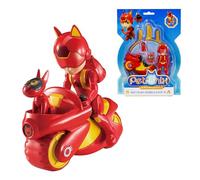 Alpha Group Figura de acción Matt y Mascota Pup-E – 8 cm, incluye móvil para mascotas y mochila