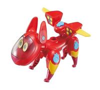 AlphaToys Petronix Defenders Mascota Transforming Pup-E Modo MAX, Figura de Juego para niños de Aprox. 12 cm de Altura, Perro Robot transformable con alas desplegables