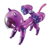 AlphaToys Petronix Defenders Transforming MAX Mode Pet Kitt-10, Figura de Juego para niños de Aprox. 12 cm de Altura, Gato Robot transformable con cañones acoplables