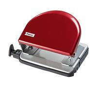 PETRUS 337600 - Taladro de oficina 2 agujeros gama Clásica modelo 52 color granate/plata