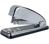 Petrus 44709 - Grapadora Metálica de Oficina Mod. 226C, Capacidad 30 Hojas, Tecnología de Impacto Directo Patentada, Apertura 180° para Grapado Cerrado, Abierto y Clavado, Acabado Cromado Elegante