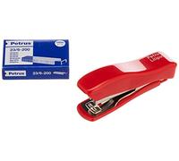 PETRUS 44767 - Grapadora modelo Liliput 200 + 1 Caja grapas 23/6-200 colores surtidos (en blister)