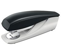 Petrus 623370 - Grapadora de Oficina Mod. 235, Capacidad 30 Hojas, Tecnología de Impacto Directo Patentada, Grapado Cerrado, Abierto y Clavado, Extraegrapas Integrado, Carga Superior, Color Negro