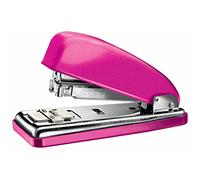 Petrus 626510 - Grapadora de Oficina Mod. 226 WOW Fucsia, Capacidad 30 Hojas, Tecnología de Impacto Directo Patentada, Grapado Cerrado, Abierto y Clavado, Incluye Cajita de 200 Grapas