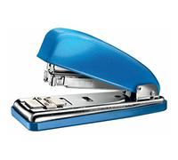 Petrus 626511 - Grapadora Metálica Oficina Mod. 226 WOW, Capacidad 30 Hojas, Tecnología Impacto Directo Patentada, Apertura 180° para Grapado Cerrado, Abierto y Clavado, Incluye Caja de Grapas, Azul