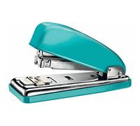 Petrus 626514 - Grapadora de Oficina Mod. 226 WOW Turquesa, Capacidad 30 Hojas, Tecnología de Impacto Directo Patentada, Grapado Cerrado, Abierto y Clavado, Incluye Cajita de 200 Grapas