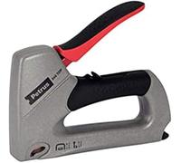 Grapadora petrus clavadora 340 top bricolaje cuerpo de aluminio ajuste de potencia utiliza grapas nº530 y clavos nº8